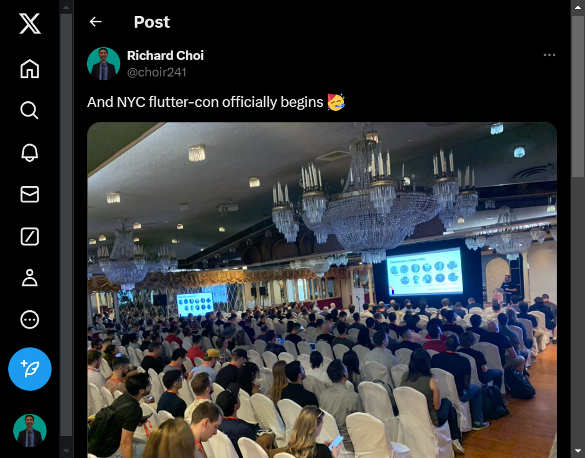 linkedIn post of storybook meetup